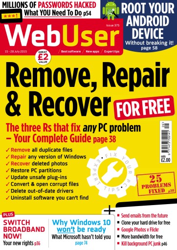 Webuser issue 