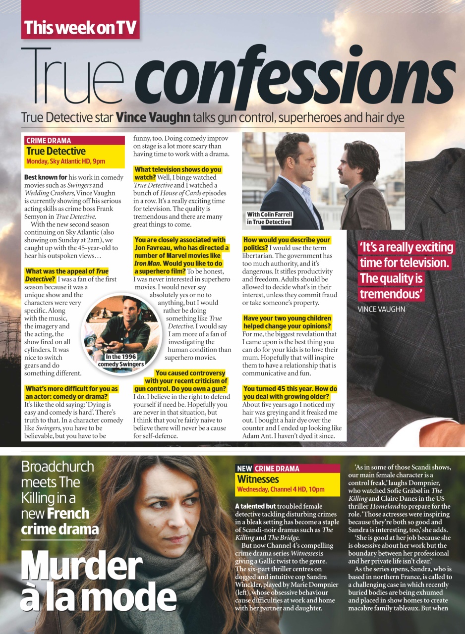 TV & Satellite Week Preview Pages