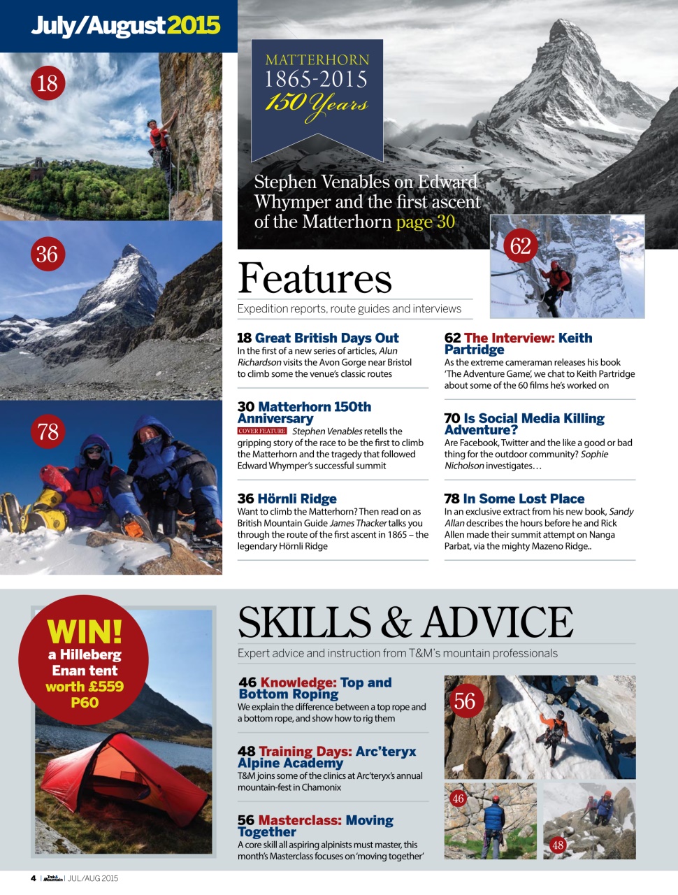 Trek & Mountain Magazine Preview Pages