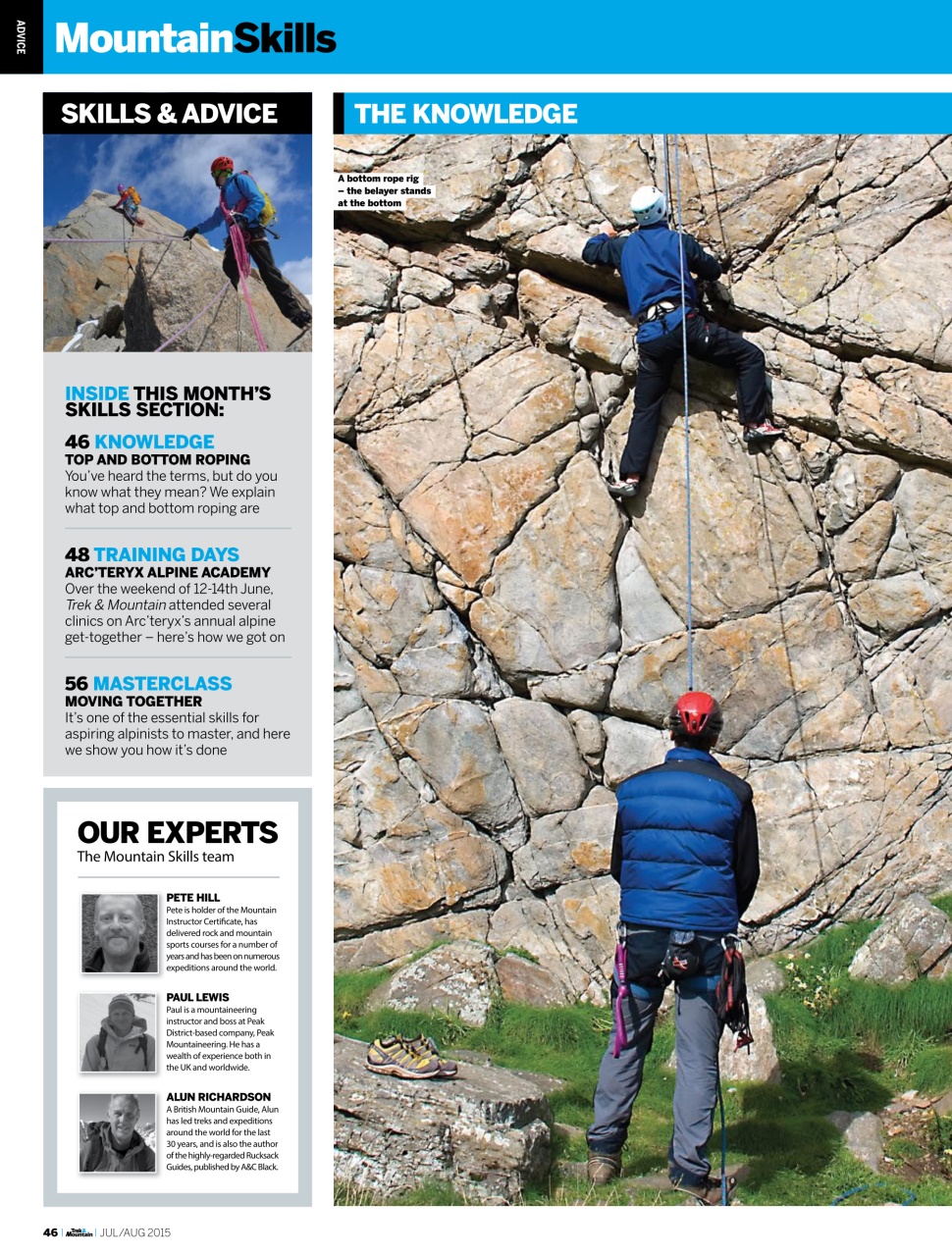 Trek & Mountain Magazine Preview Pages