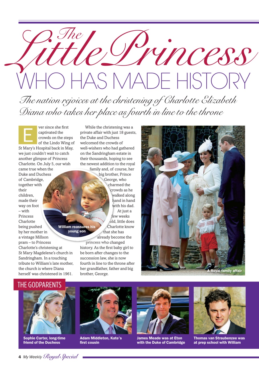 My Weekly Special Preview Pages