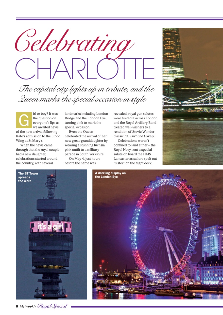 My Weekly Special Preview Pages