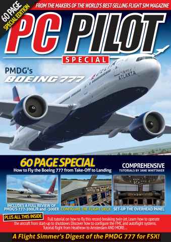 Aviation Specials issue PMDG's Boeing 777 - PC Pilot Special