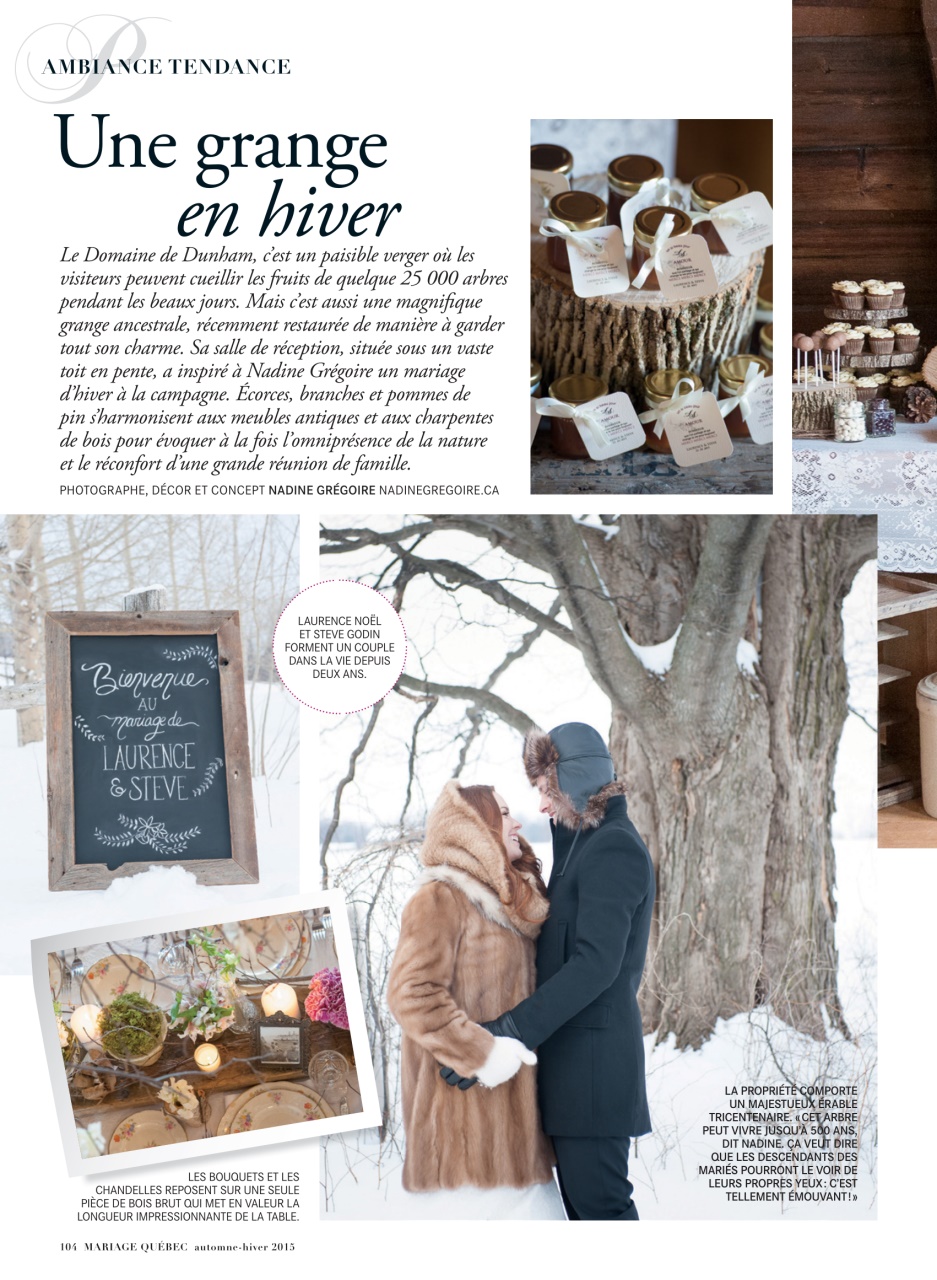 Mariage Quebec Preview Pages