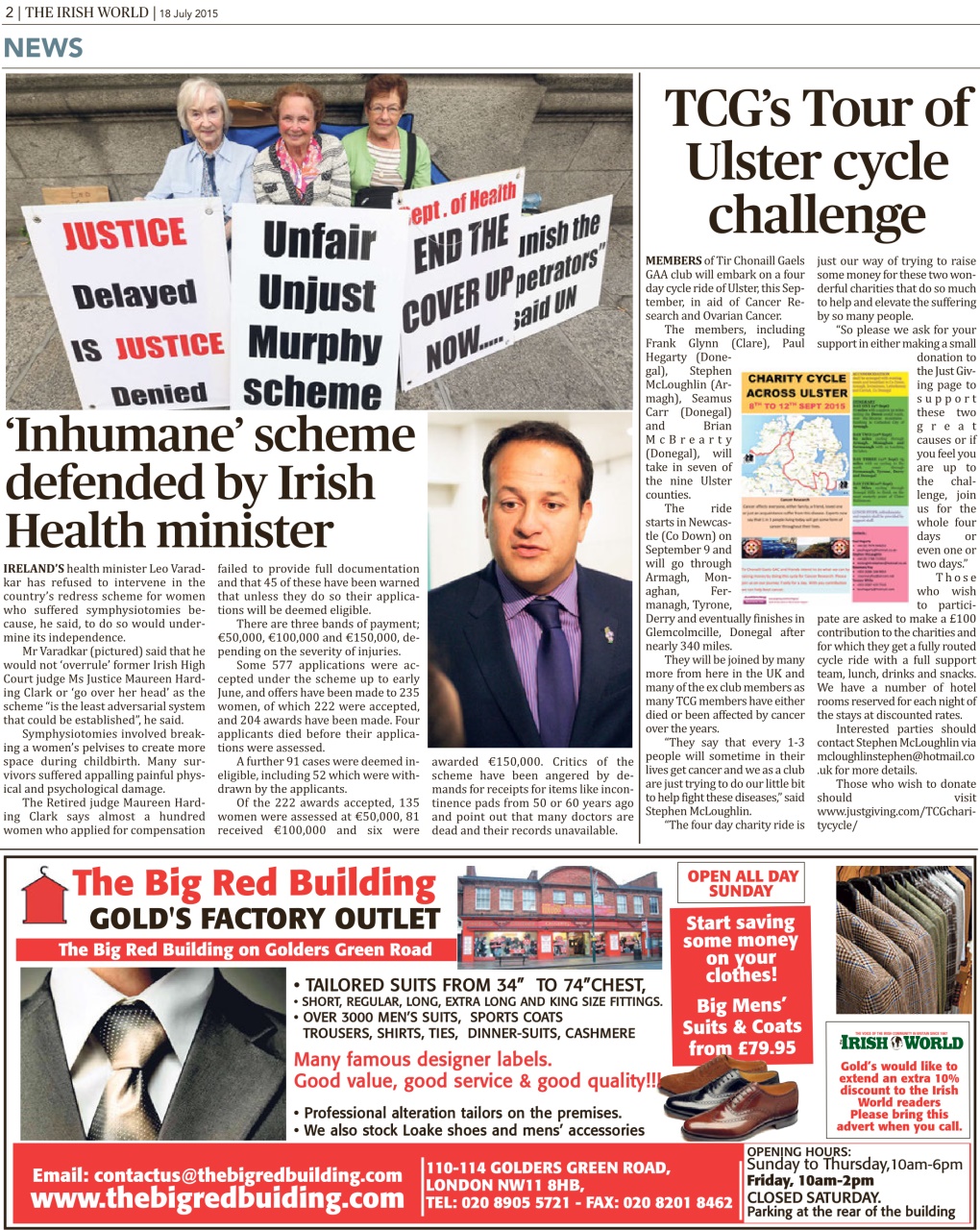 Irish World Preview Pages