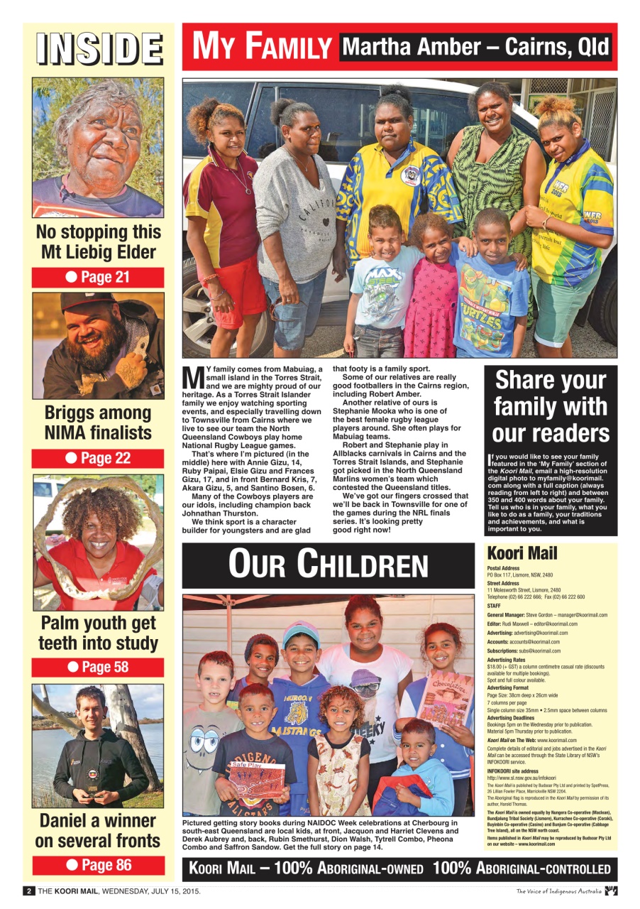 Koori Mail Preview Pages