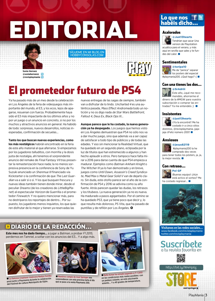 Playmania Preview Pages