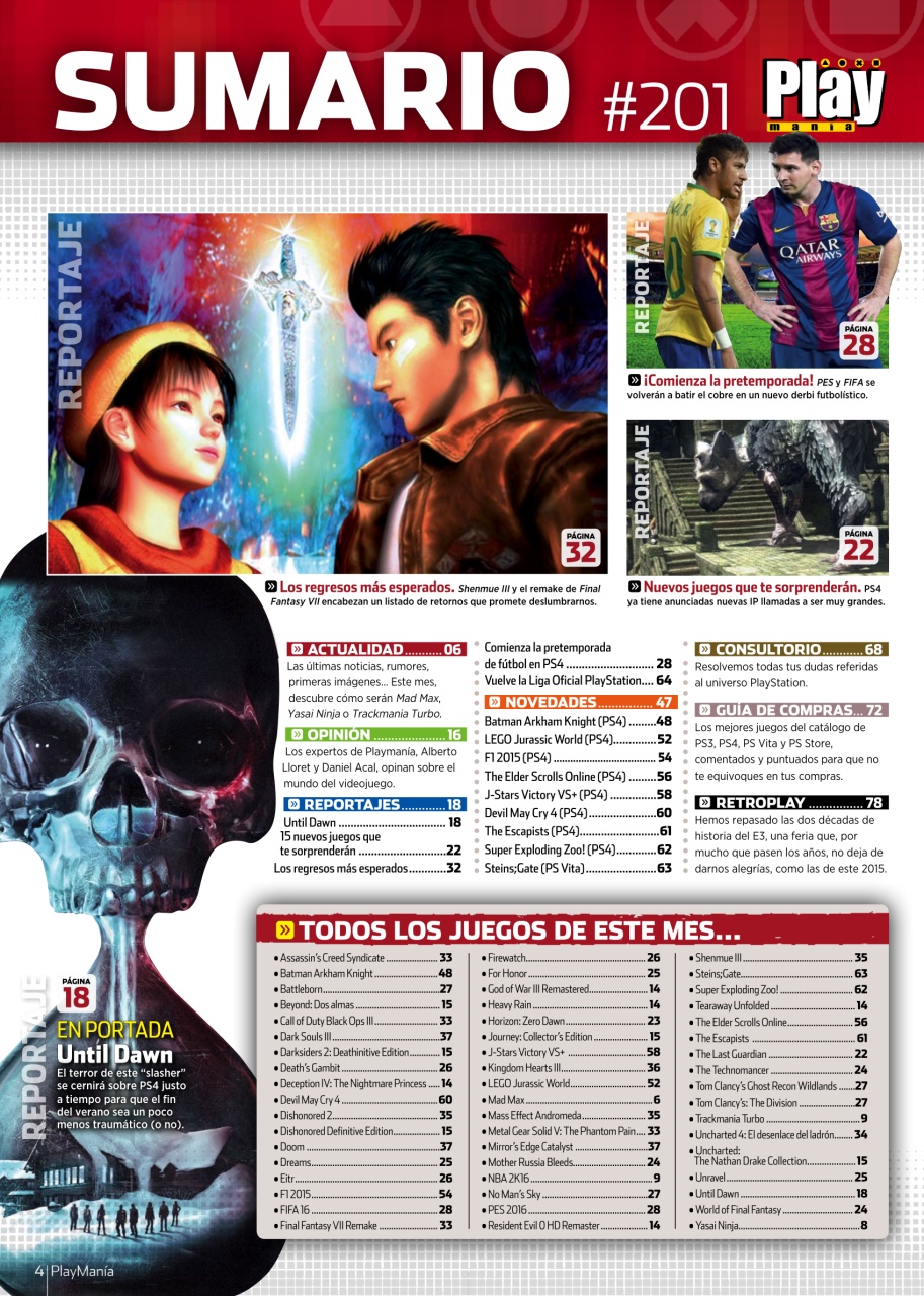 Playmania Preview Pages