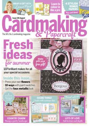 Cardmaking & Papercraft issue August 2015