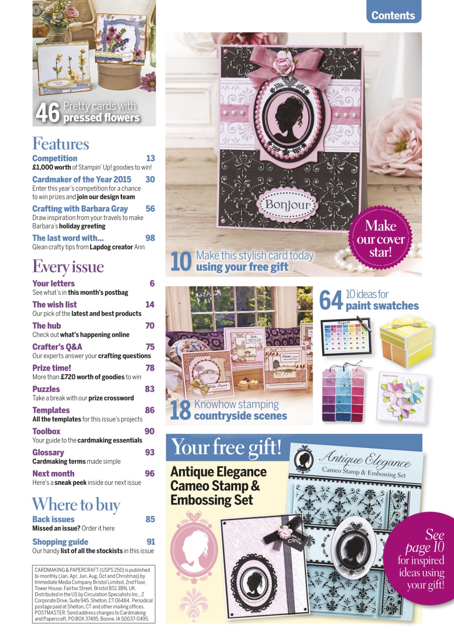 Cardmaking & Papercraft Preview Pages