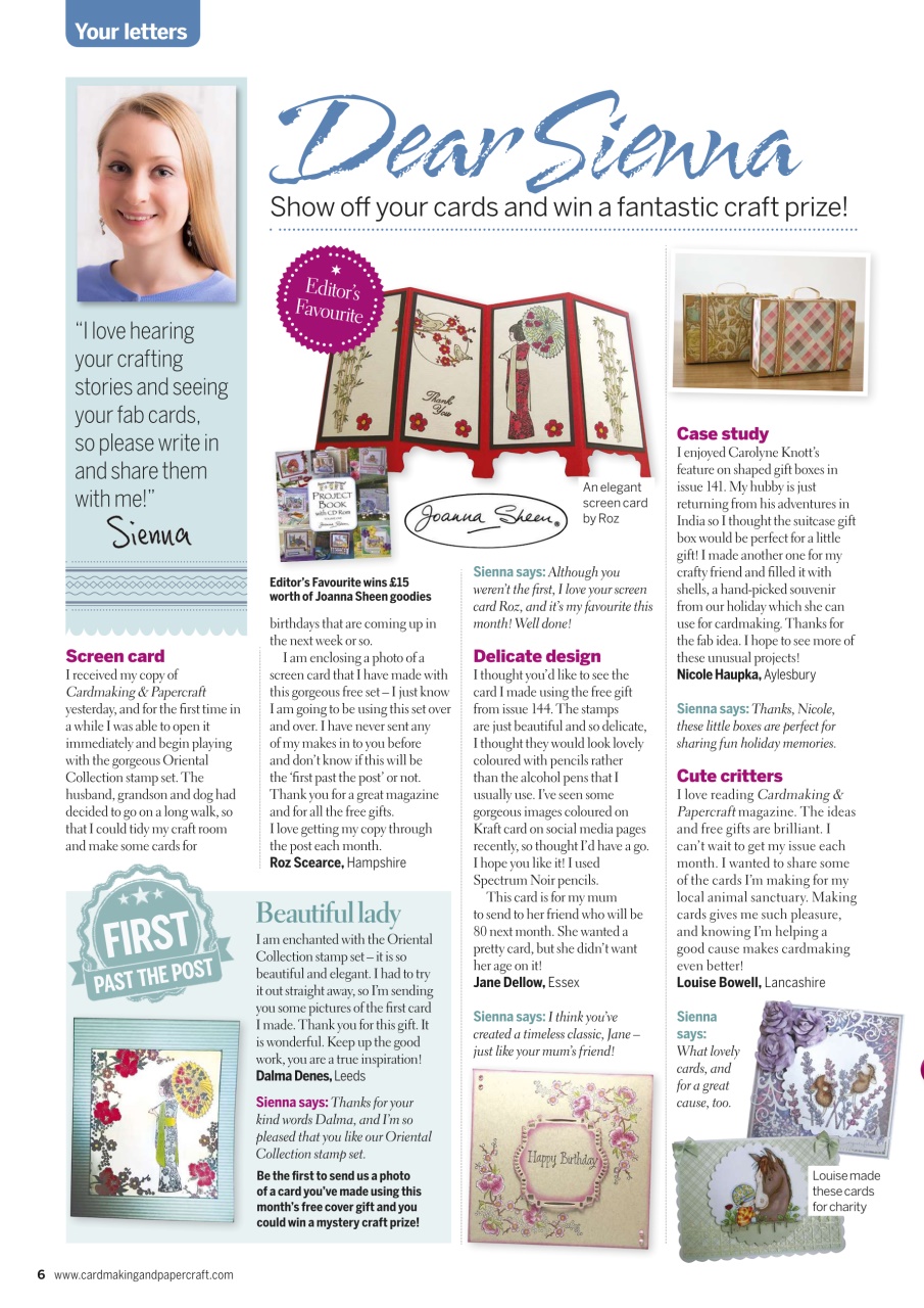 Cardmaking & Papercraft Preview Pages