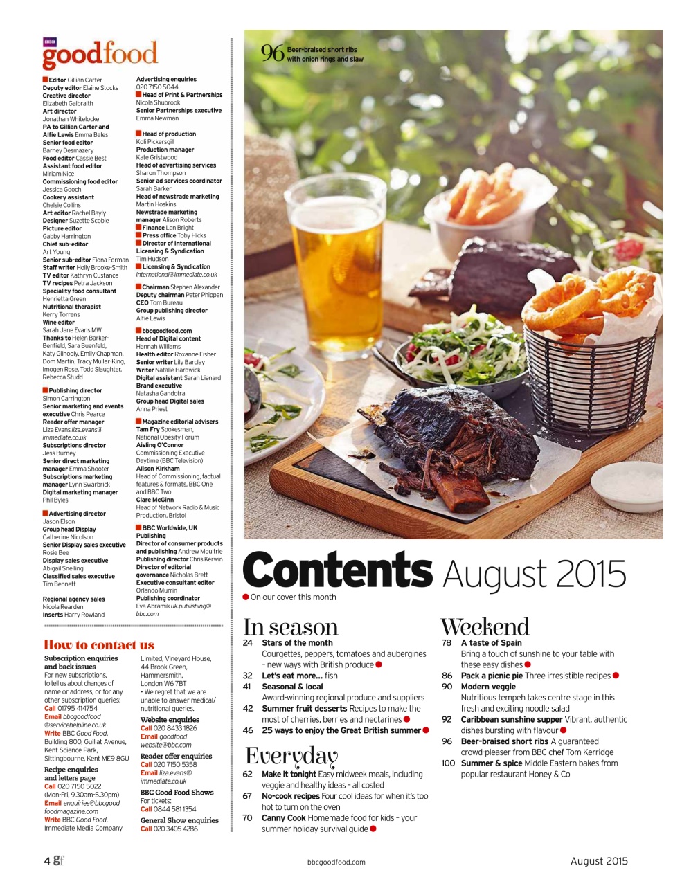 Good Food Magazine Preview Pages