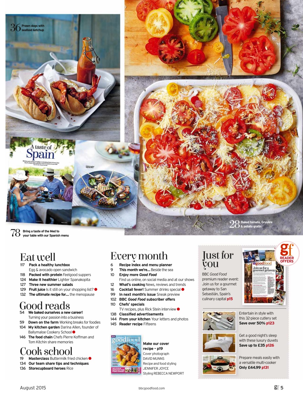Good Food Magazine Preview Pages