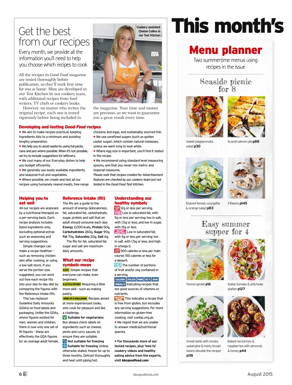 Good Food Magazine Preview Pages
