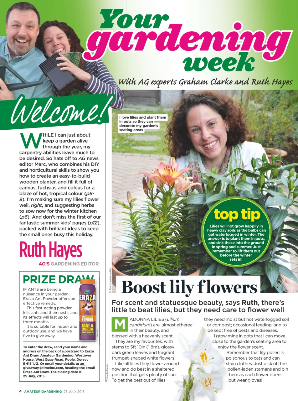 Amateur Gardening Preview Pages