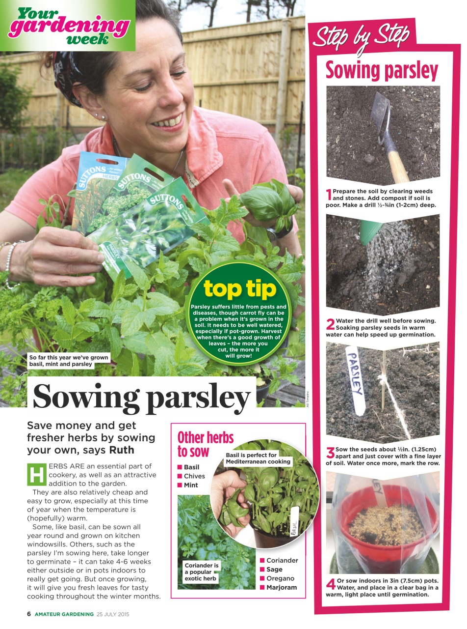 Amateur Gardening Preview Pages