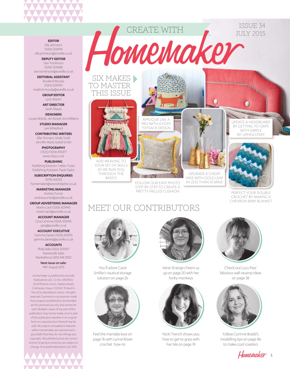 Homemaker Preview Pages