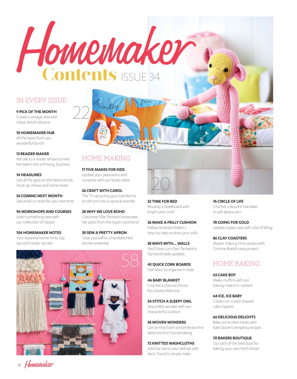 Homemaker Preview Pages