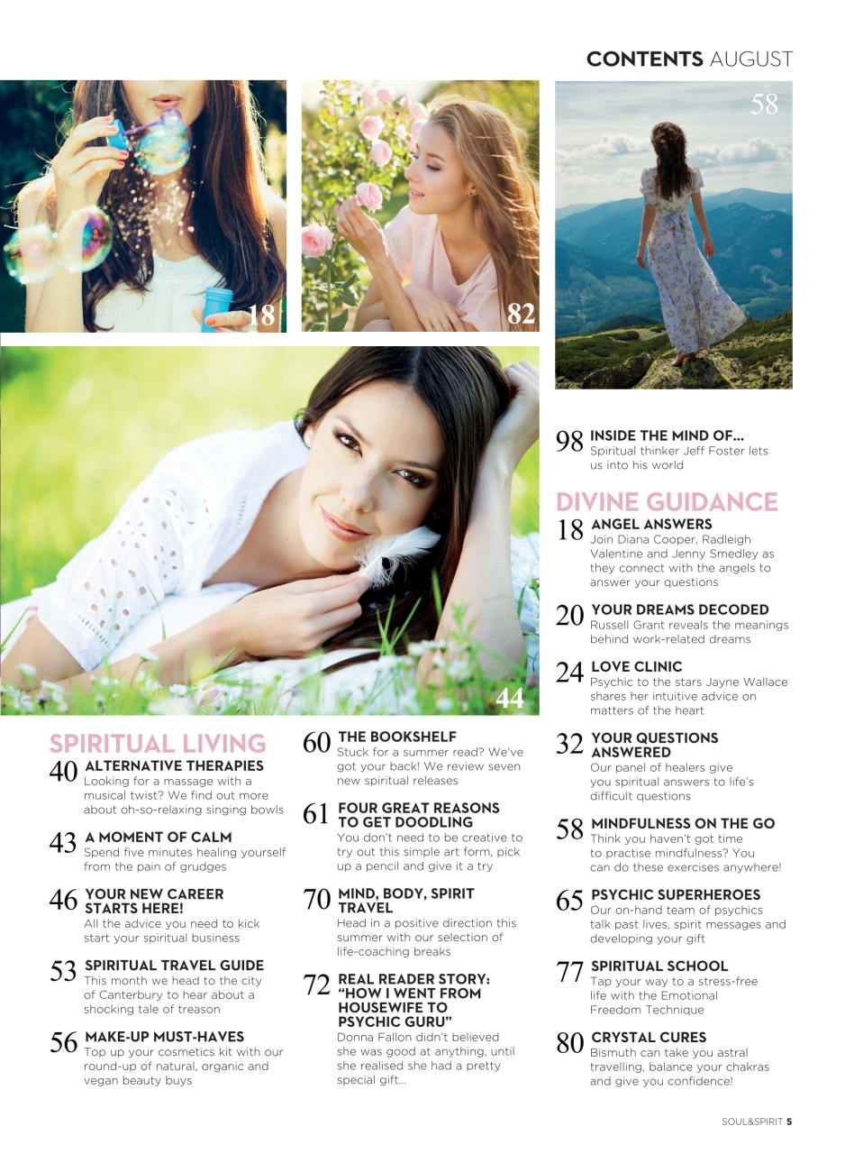 Soul & Spirit Preview Pages