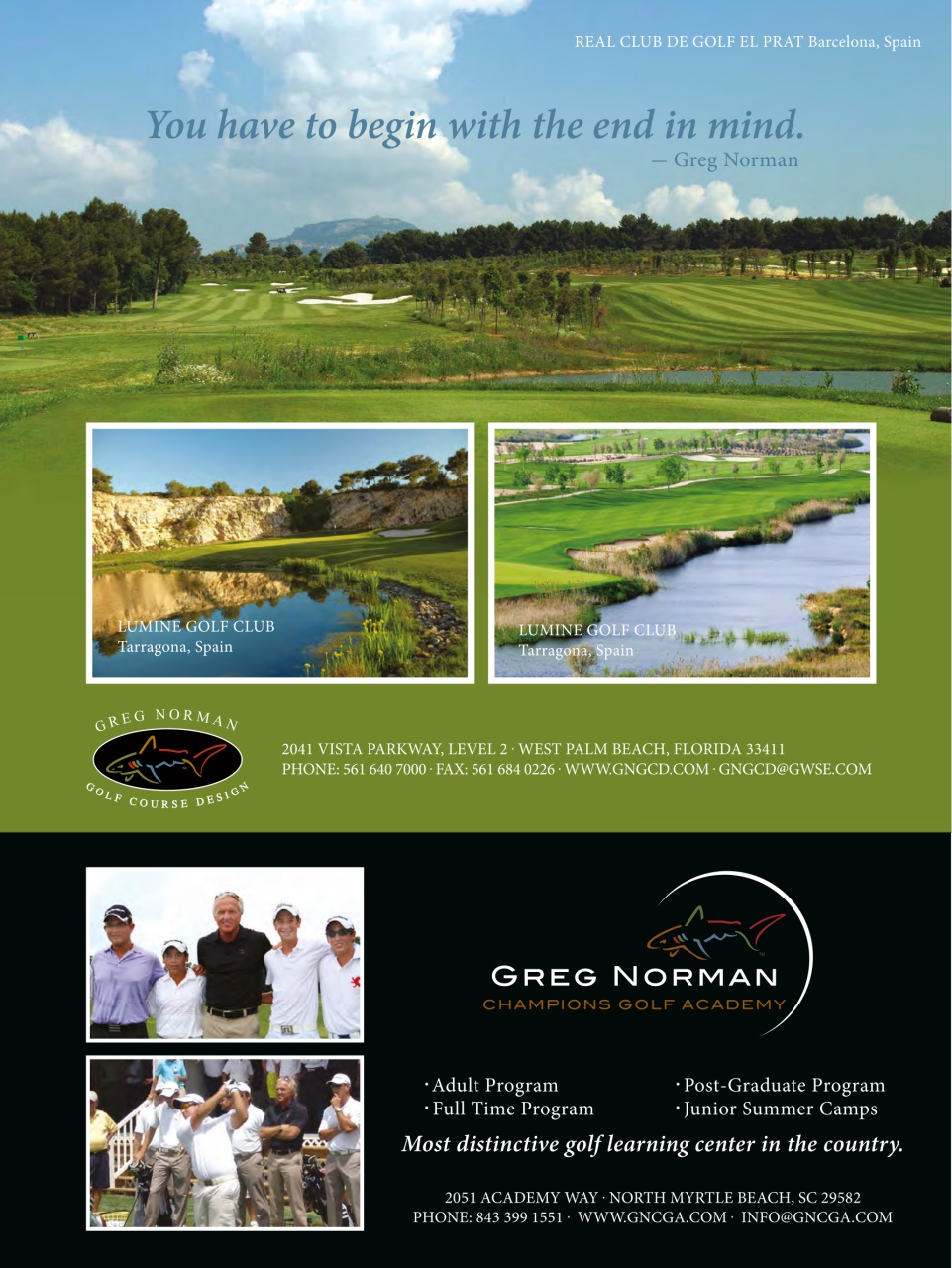 Golf Course Architecture Preview Pages