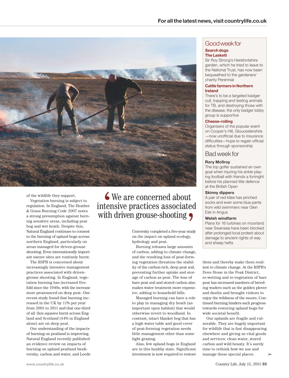 Country Life Preview Pages