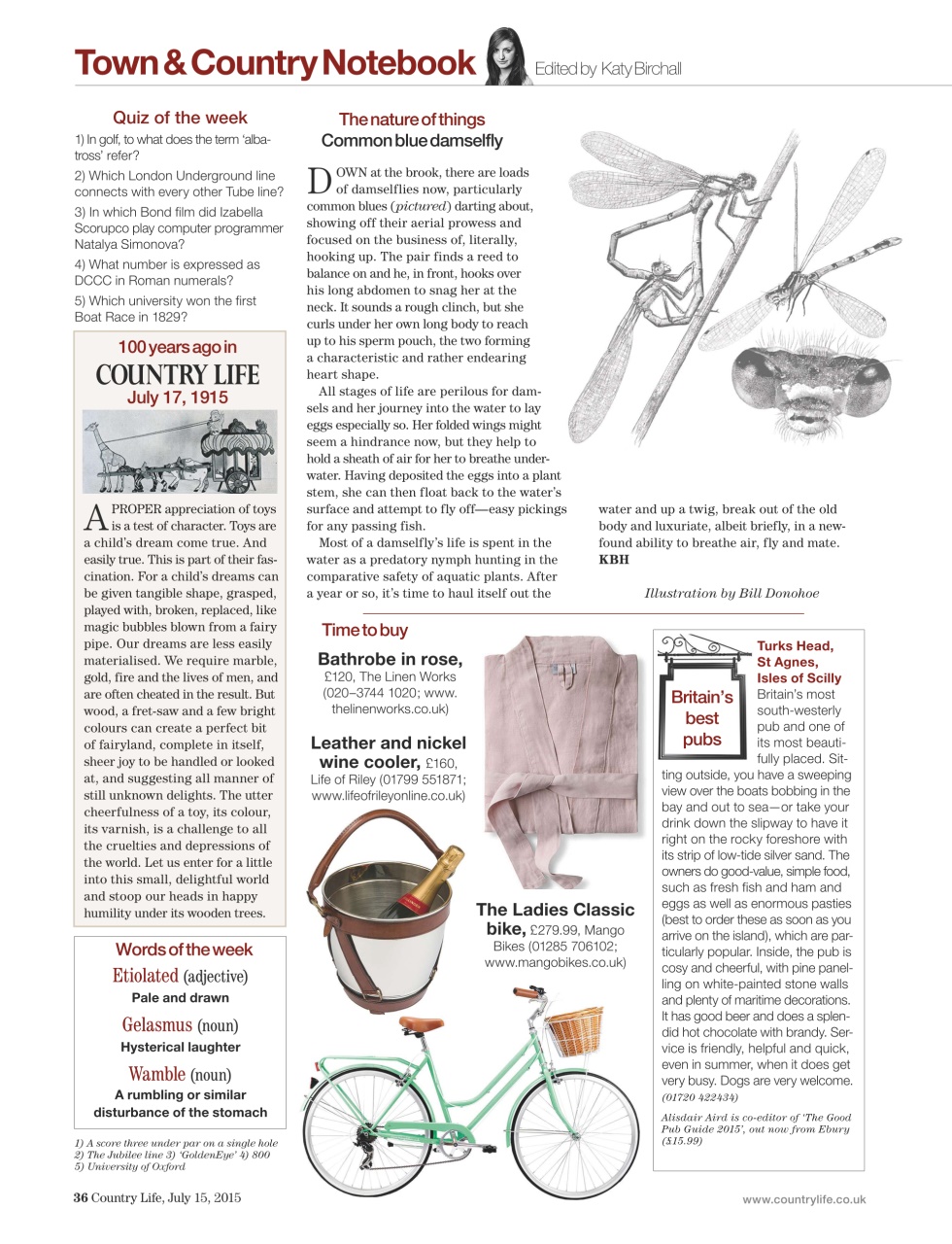 Country Life Preview Pages