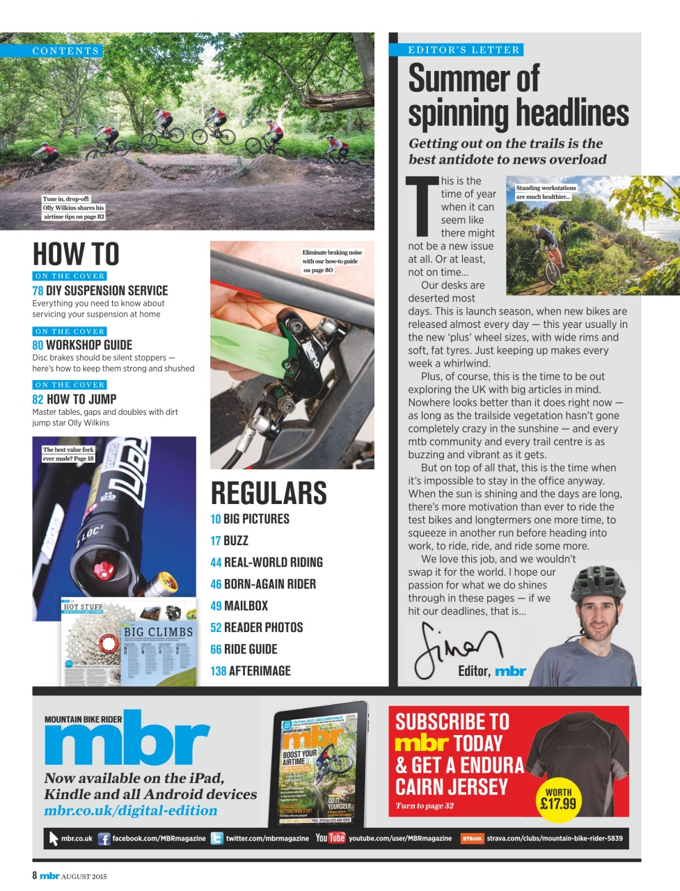 Mountain Bike Rider Preview Pages