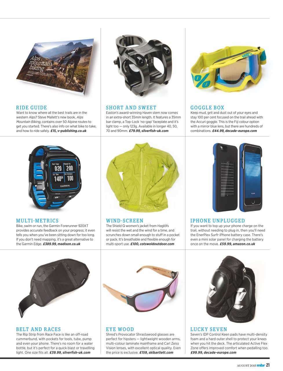 Mountain Bike Rider Preview Pages