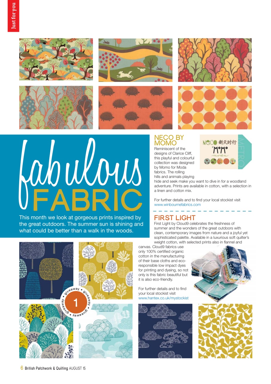Patchwork and Quilting Preview Pages