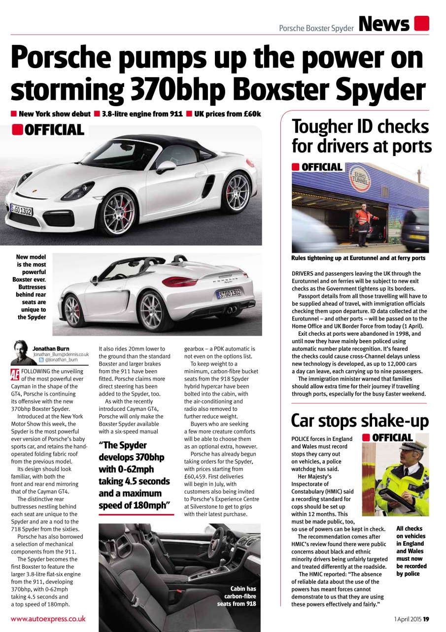 Auto Express Preview Pages