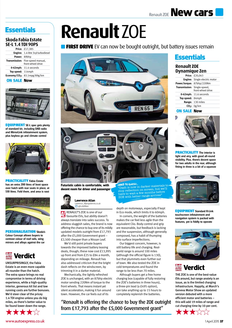 Auto Express Preview Pages