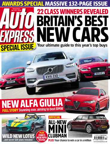 Auto Express issue July 1. 2015
