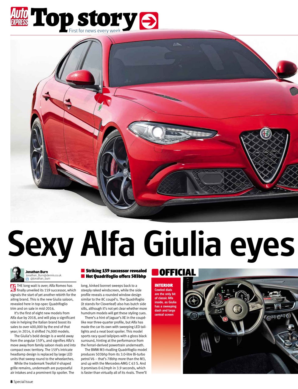 Auto Express Preview Pages