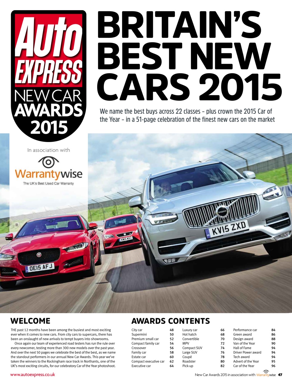 Auto Express Preview Pages