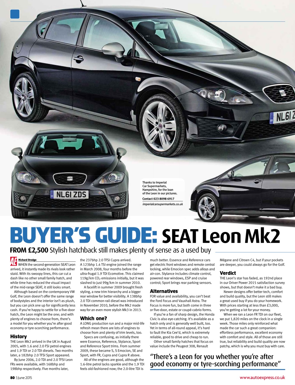 Auto Express Preview Pages