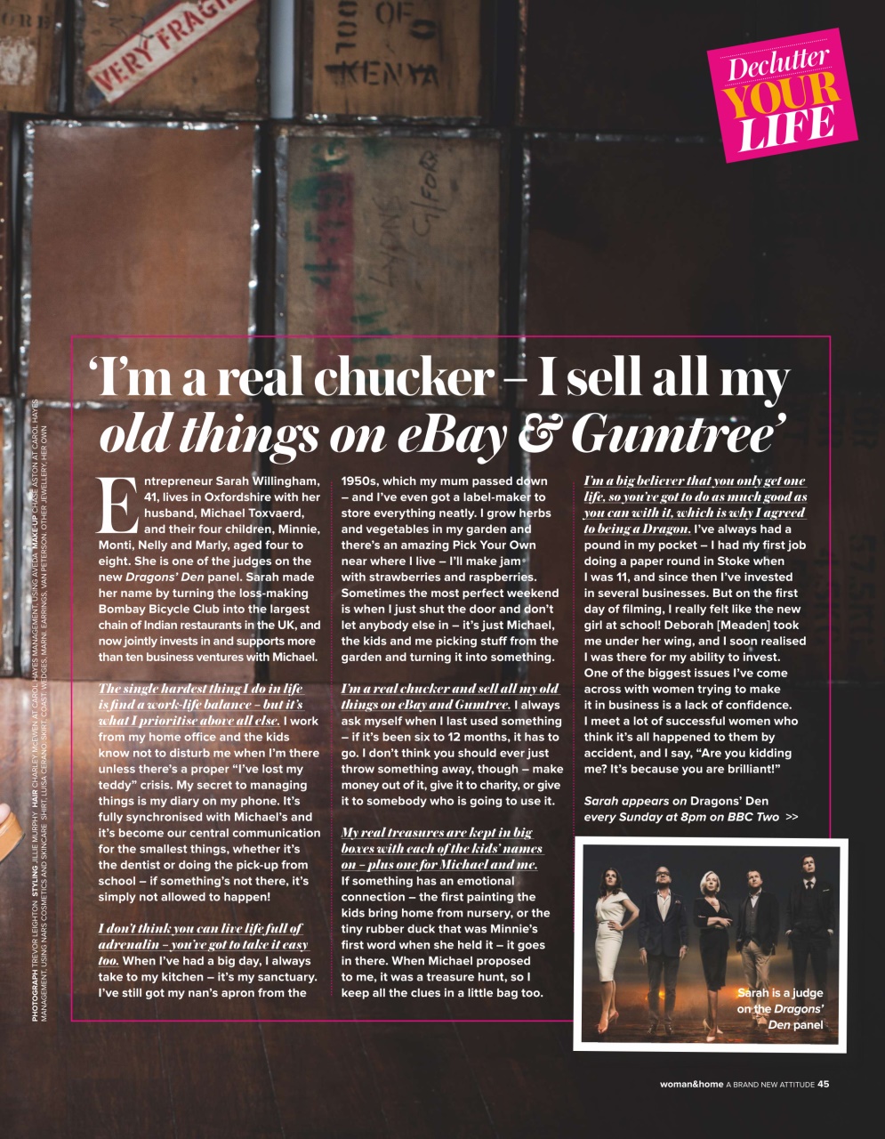 Woman & Home Preview Pages