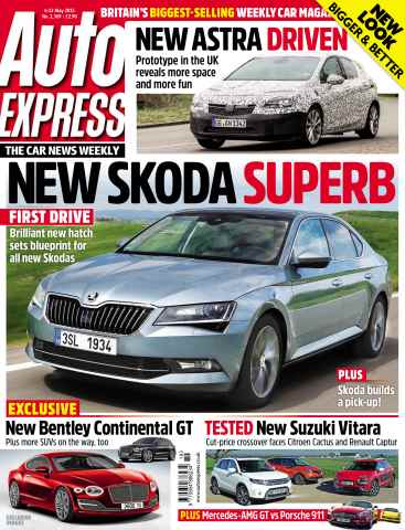 Auto Express issue May 6. 2015