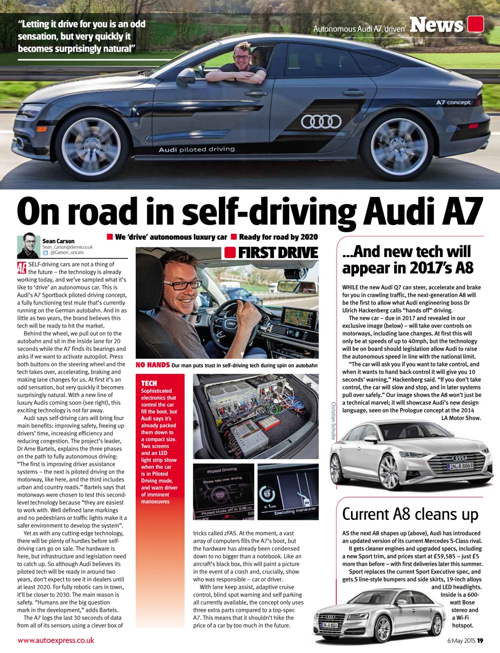 Auto Express Preview Pages