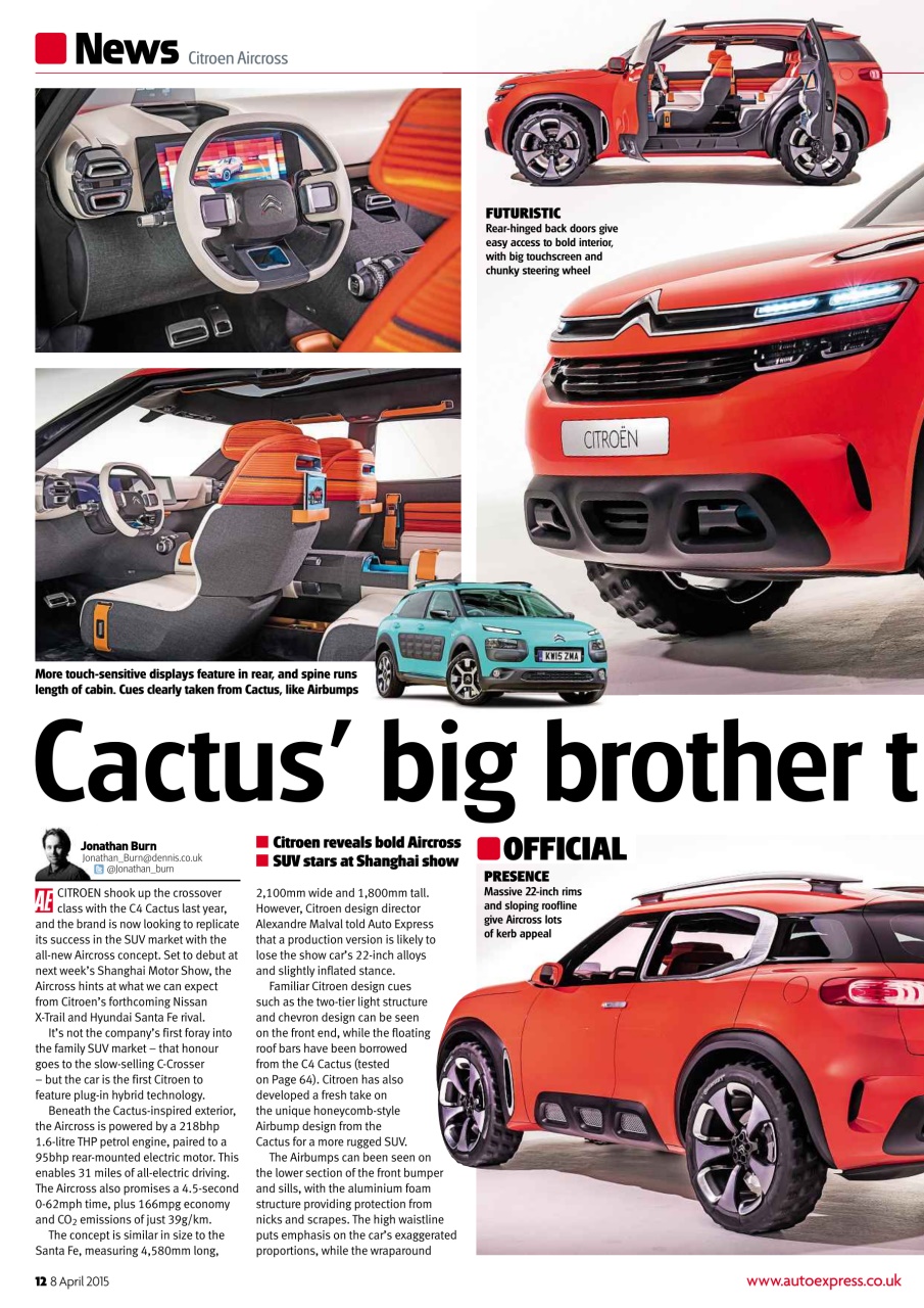 Auto Express Preview Pages