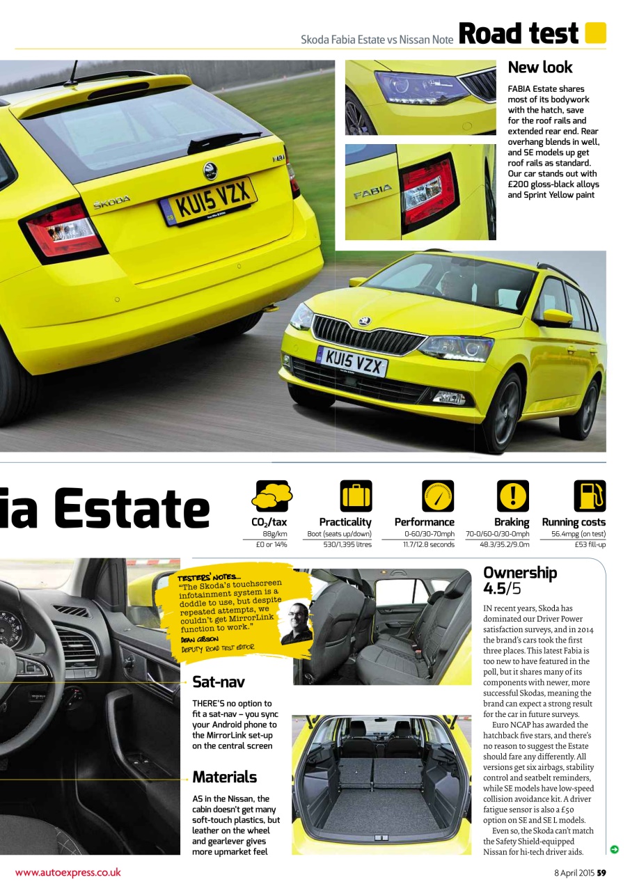 Auto Express Preview Pages