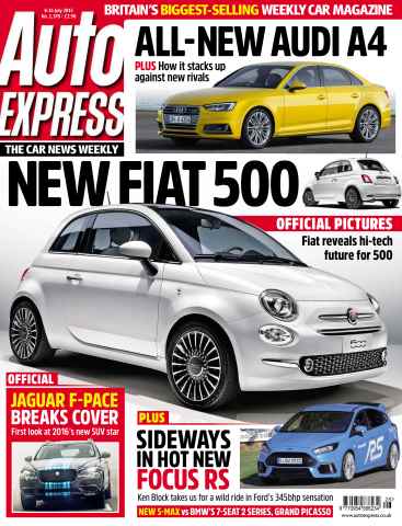 Auto Express issue July 8. 2015