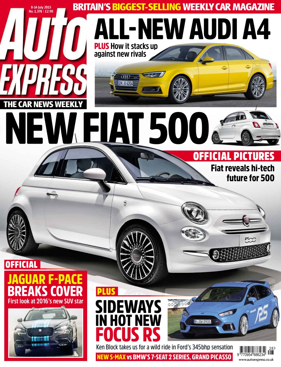 Auto Express Preview Pages