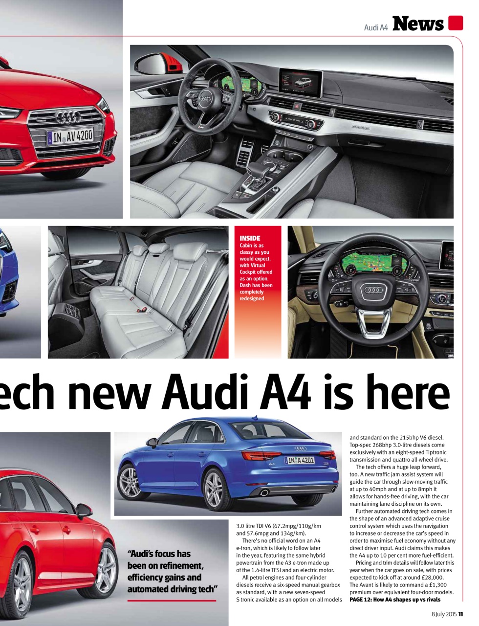 Auto Express Preview Pages