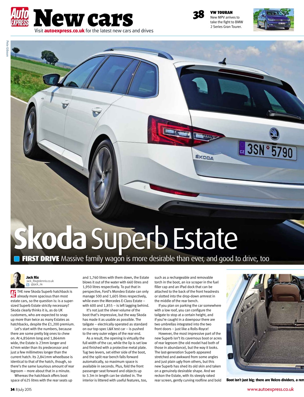 Auto Express Preview Pages