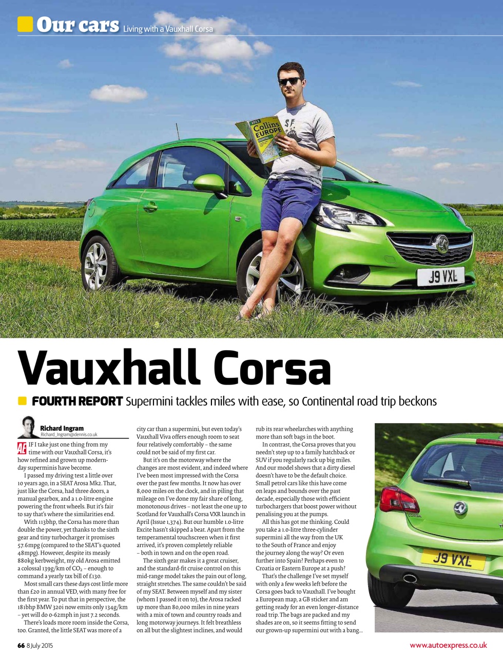 Auto Express Preview Pages