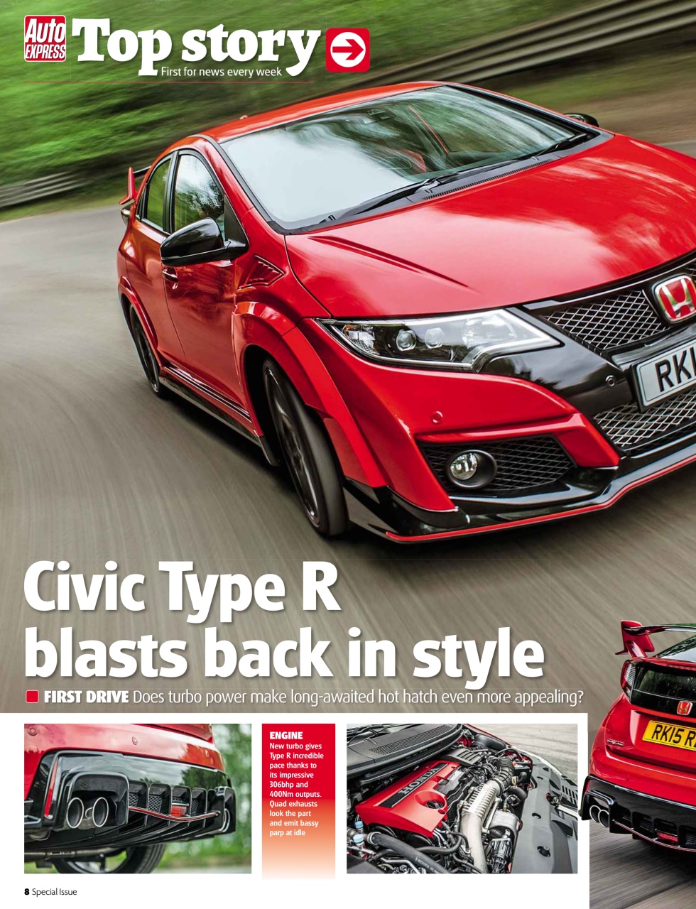 Auto Express Preview Pages