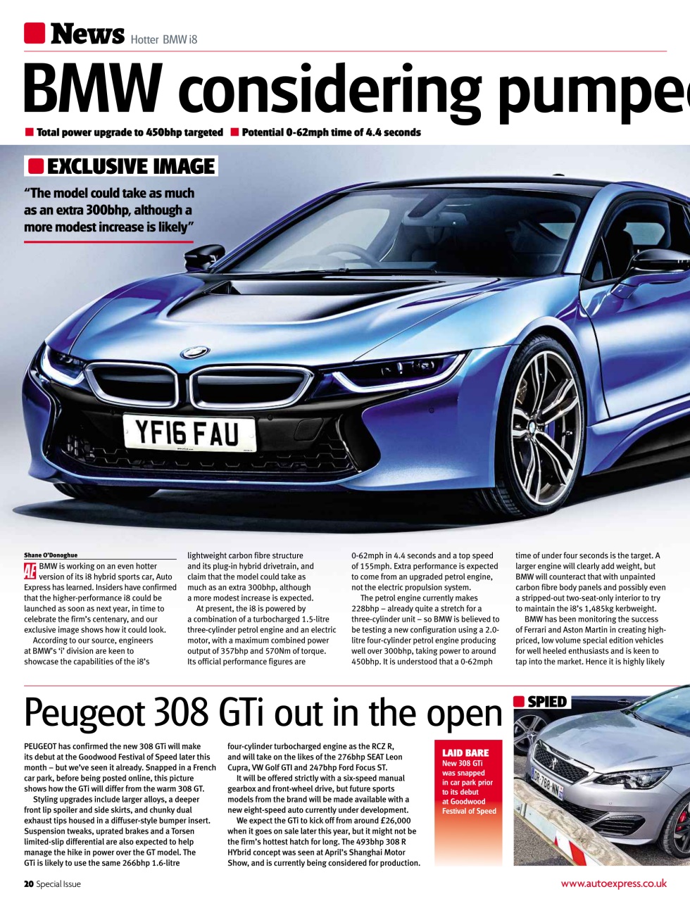 Auto Express Preview Pages