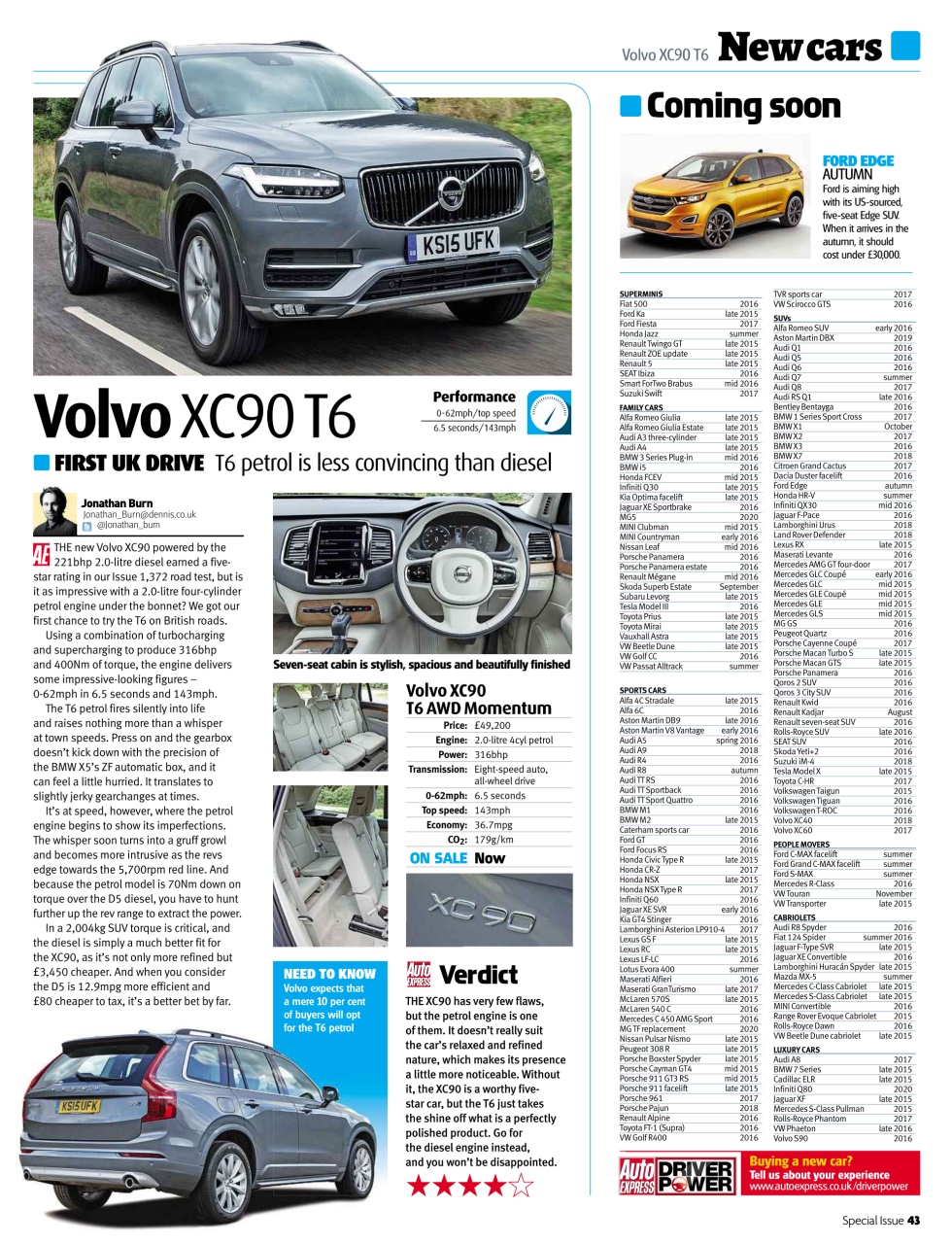 Auto Express Preview Pages