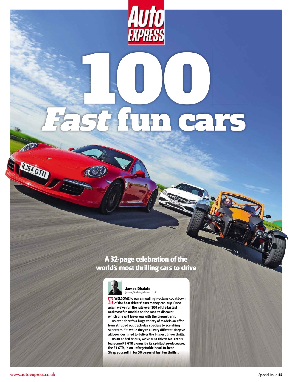 Auto Express Preview Pages