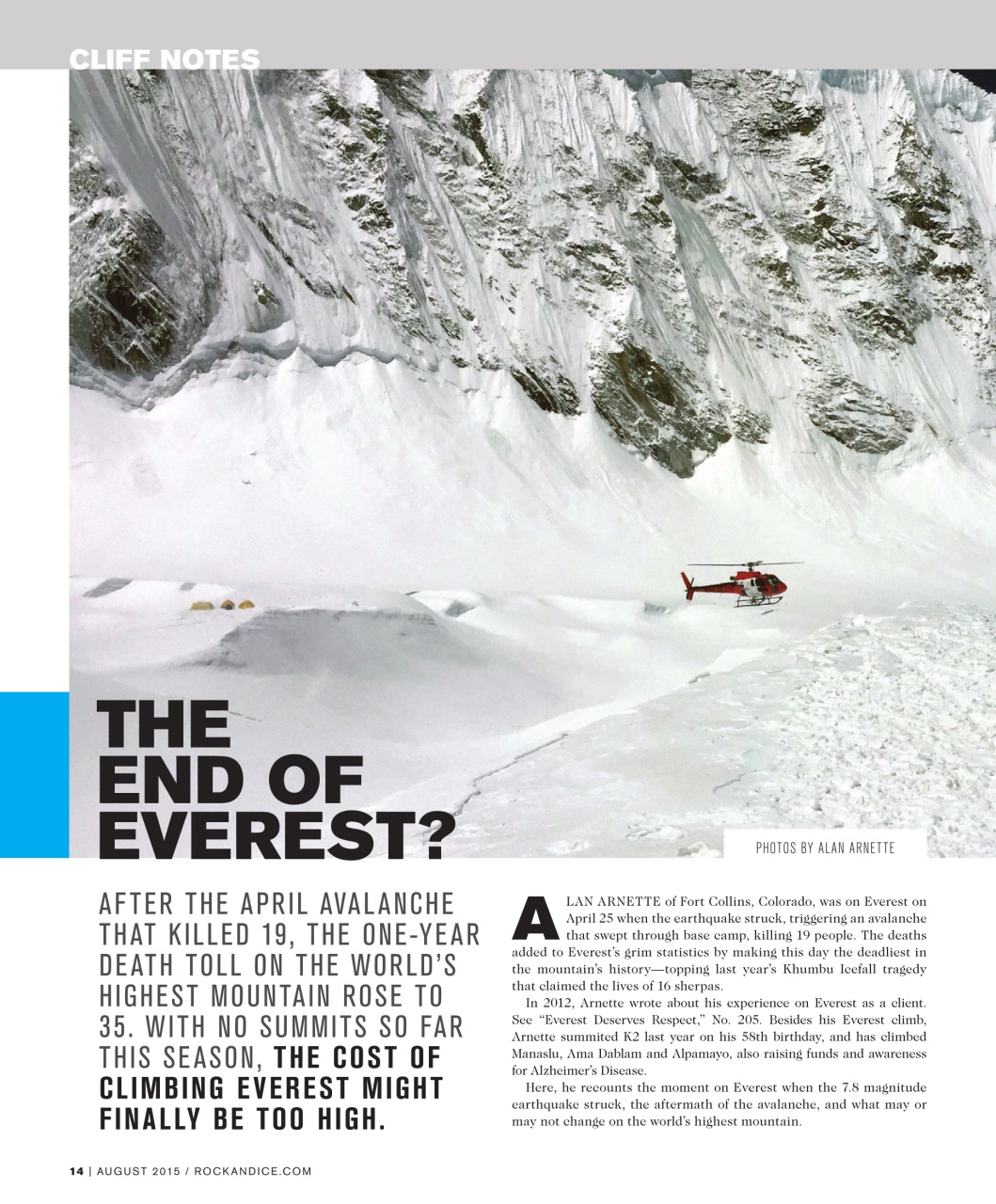 Rock and Ice Preview Pages